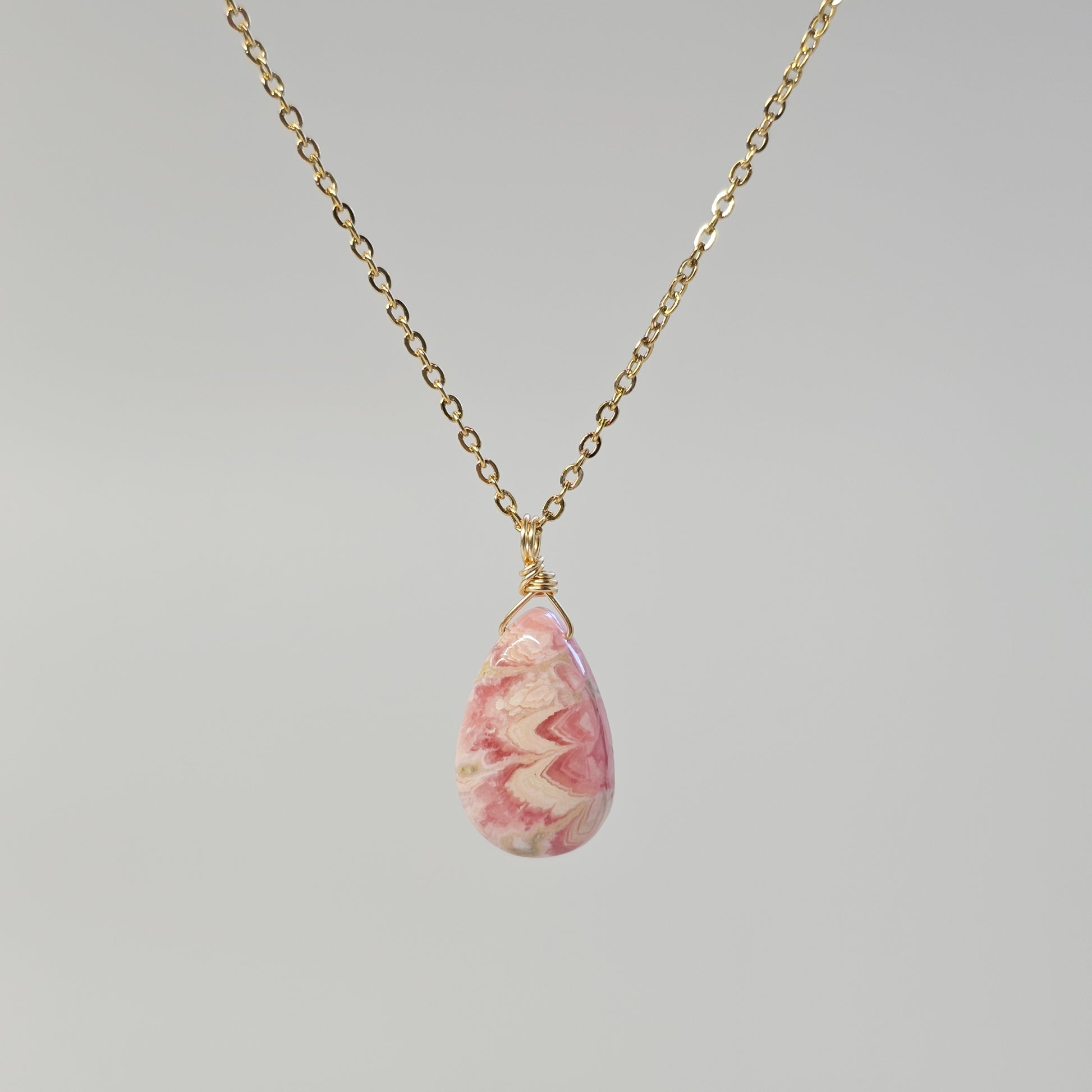 Rhodochrosite Necklace (#6)