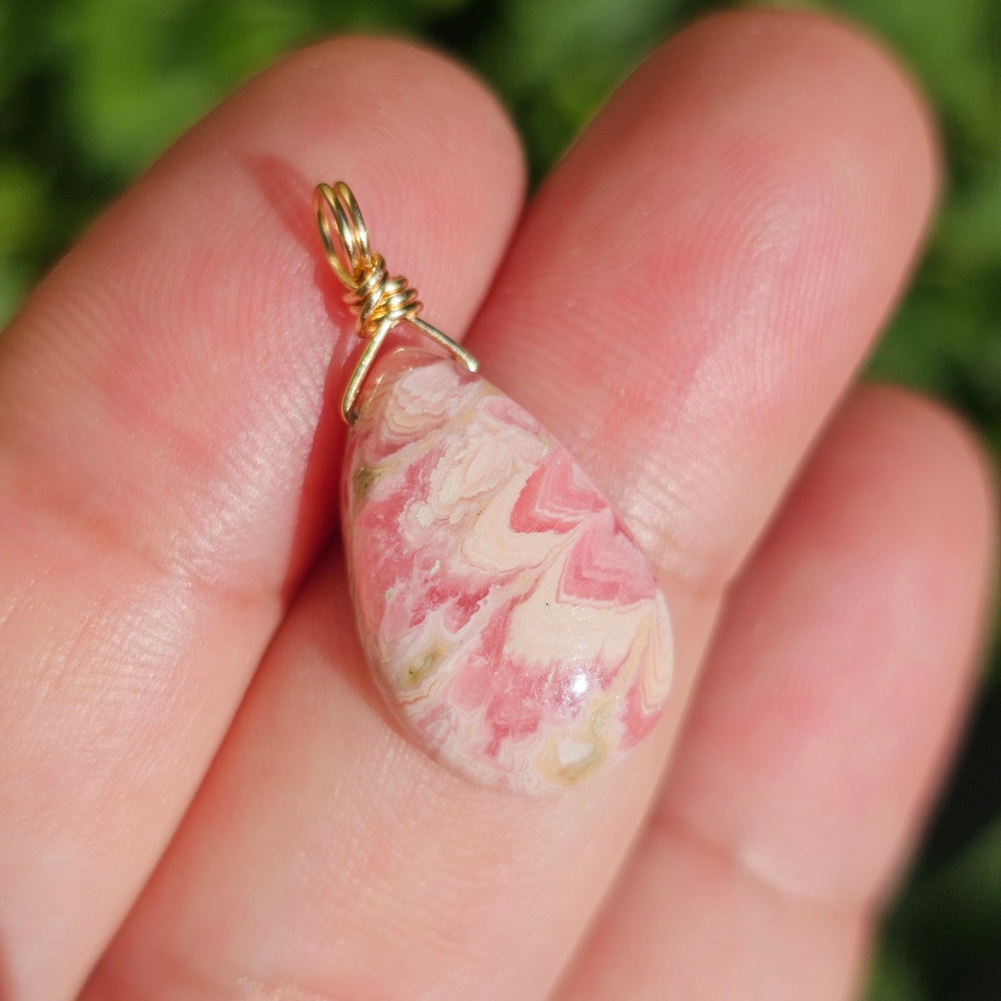 Rhodochrosite Necklace (#6)