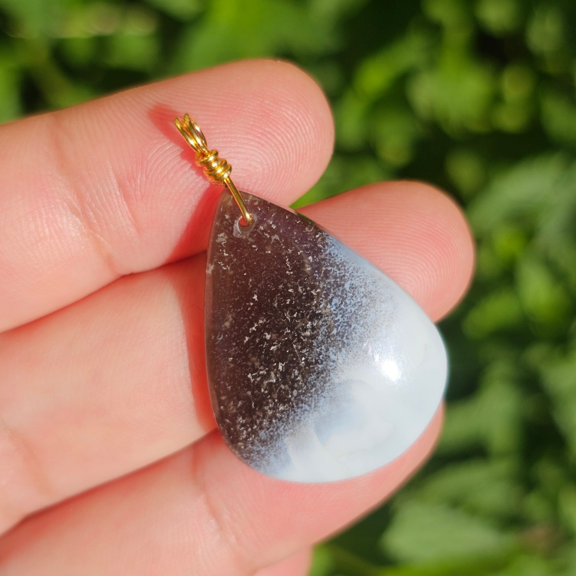 Blue Opal Necklace (#63)