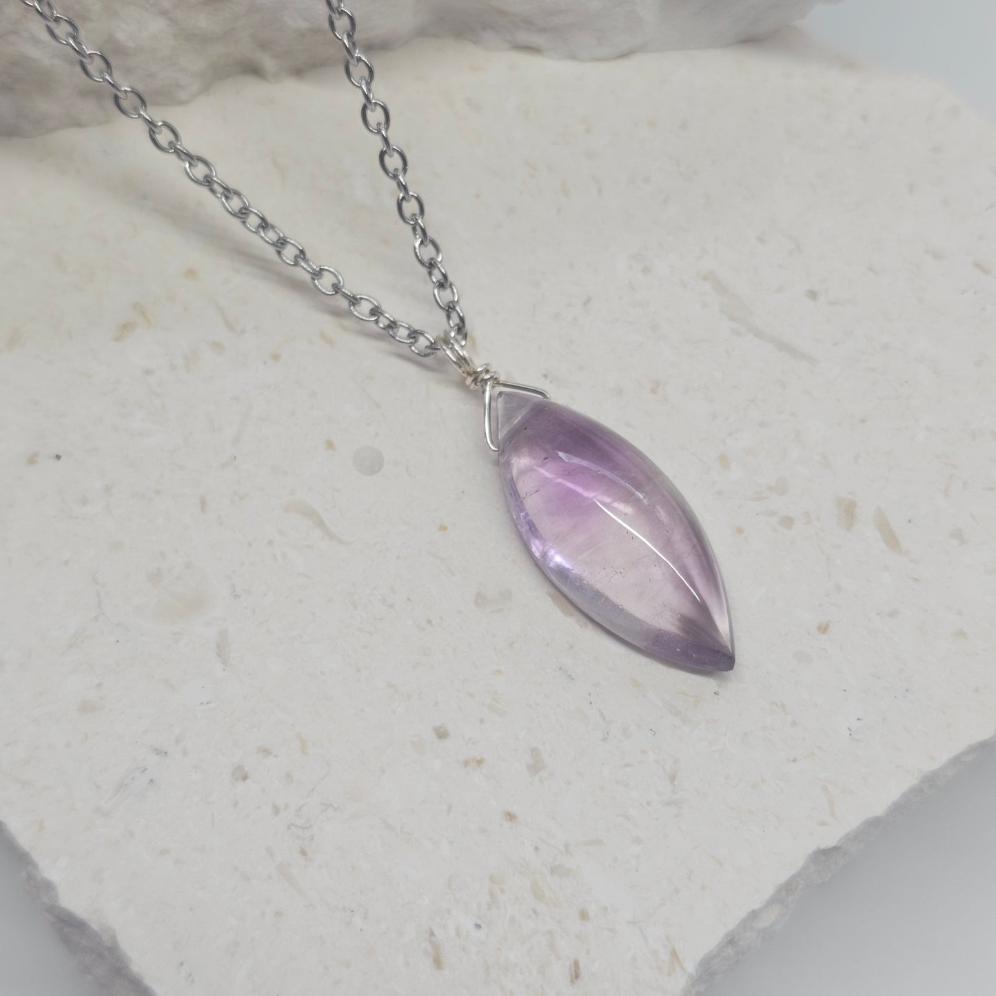 Amethyst Necklace (#19)