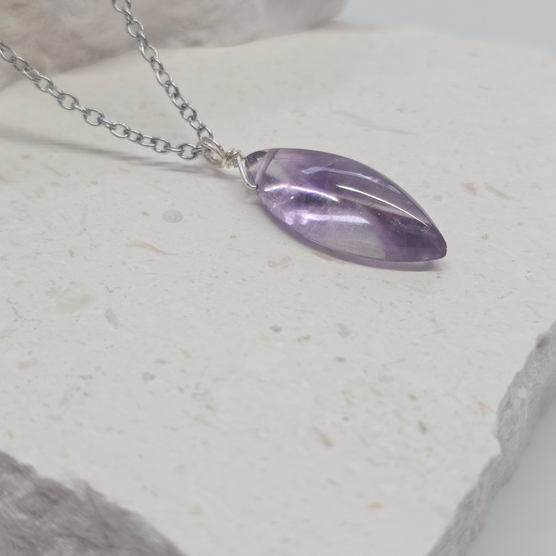 Amethyst Necklace (#19)
