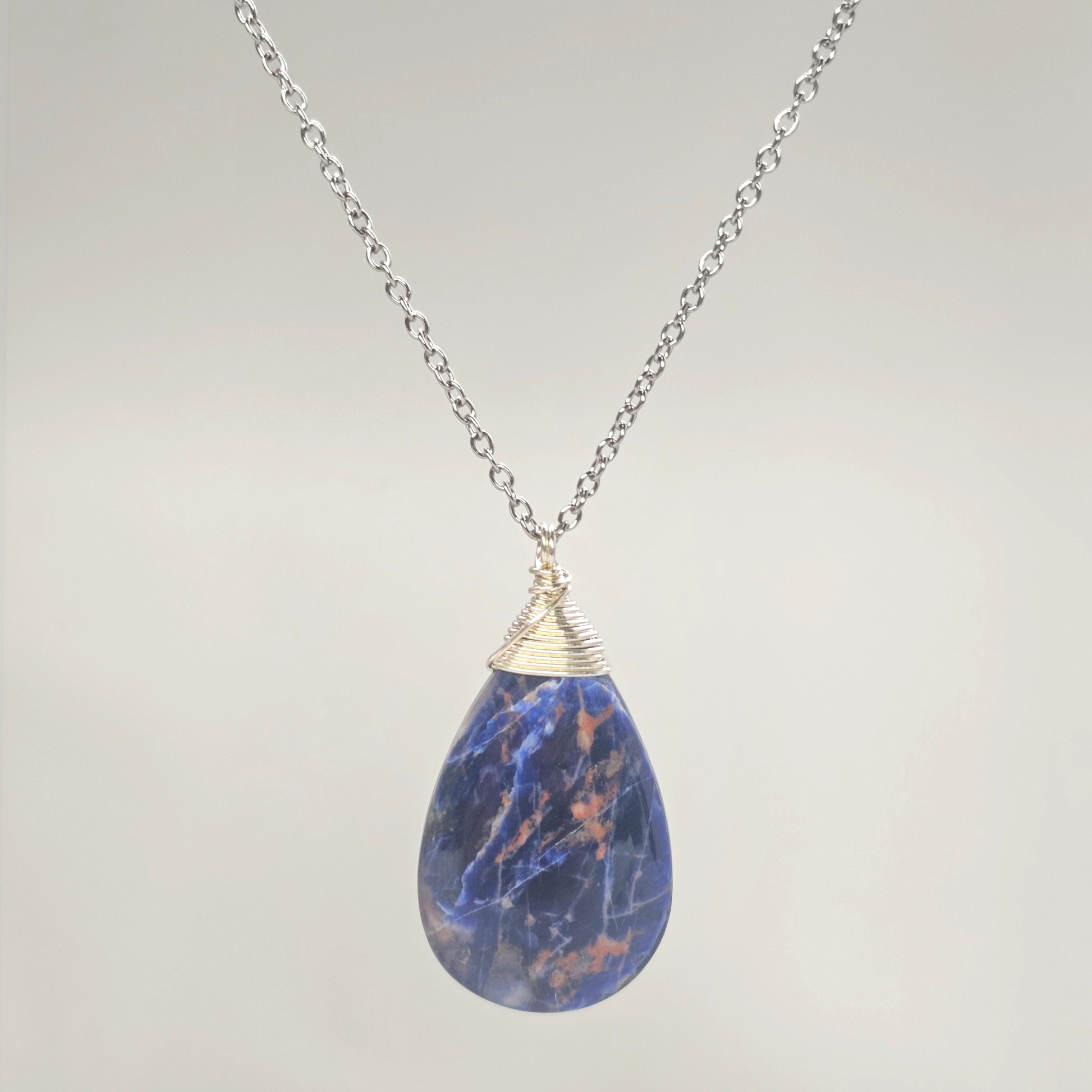 Large Sodalite Necklace (#6)