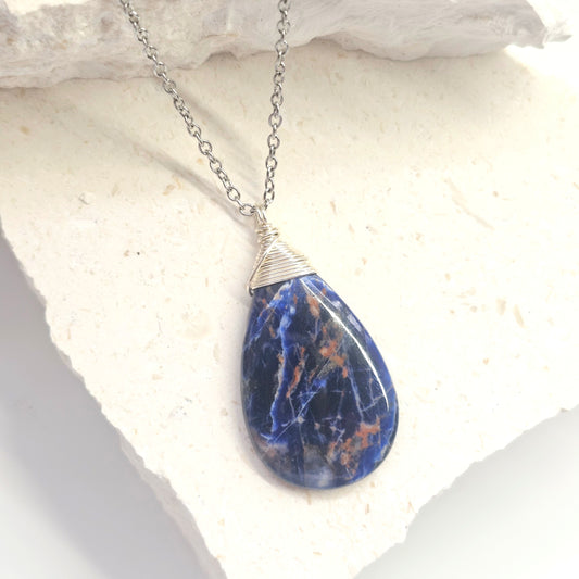Large Sodalite Necklace (#6)