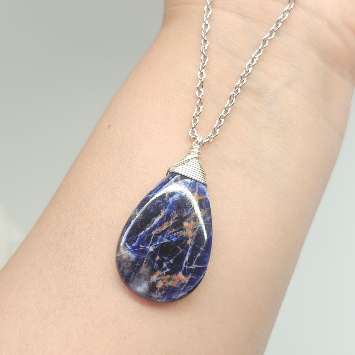 Large Sodalite Necklace (#6)