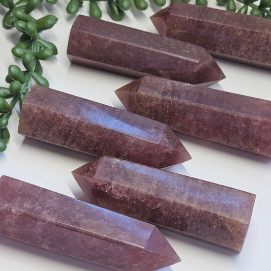 Strawberry Quartz Towers