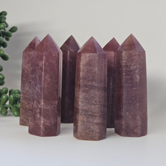 Strawberry Quartz Towers