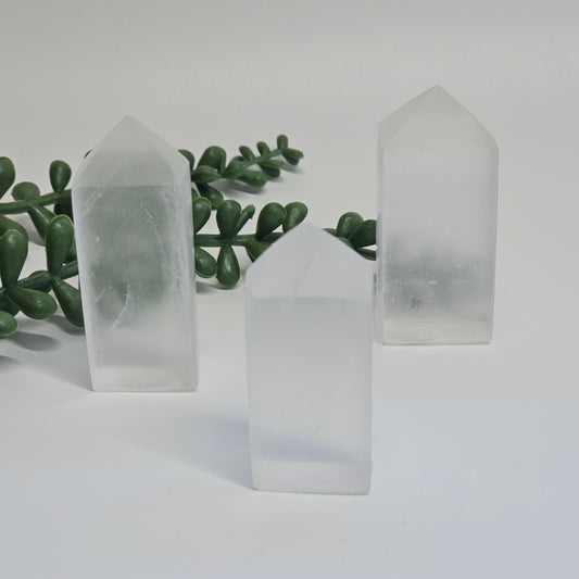 Selenite Obelisks