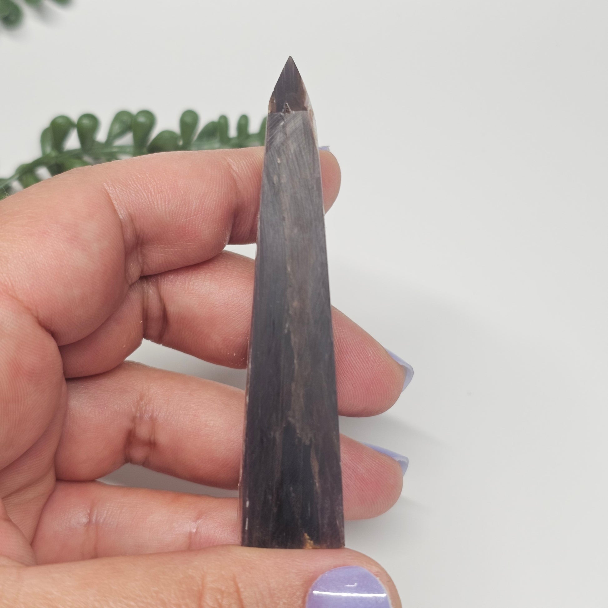 Gem High Quality Lepidolite | Gemmy Purple Mica Obelisk