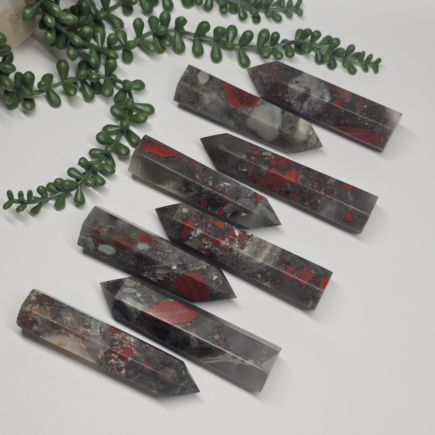 Bloodstone Jasper Towers