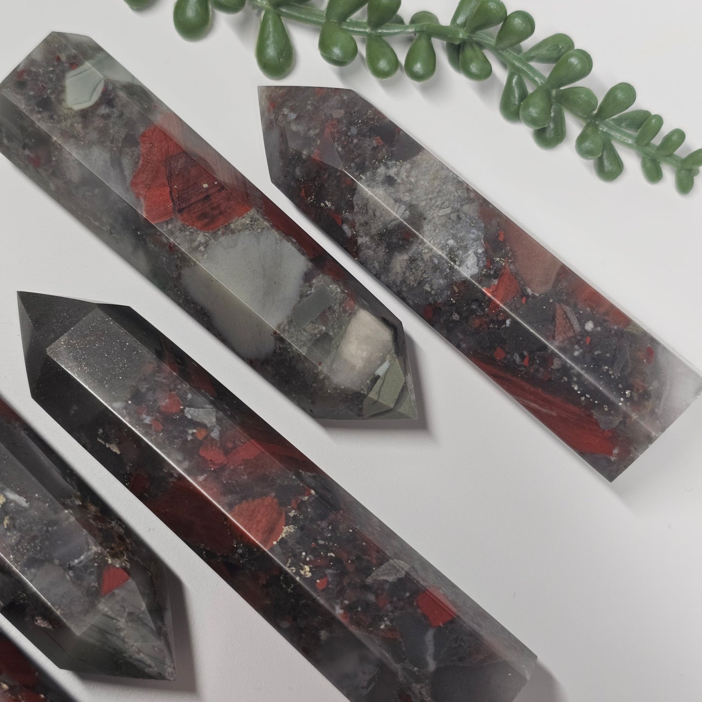 Bloodstone Jasper Towers