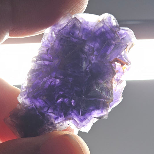Raw Purple Fluorite Cluster Specimen | Zhejiang, China