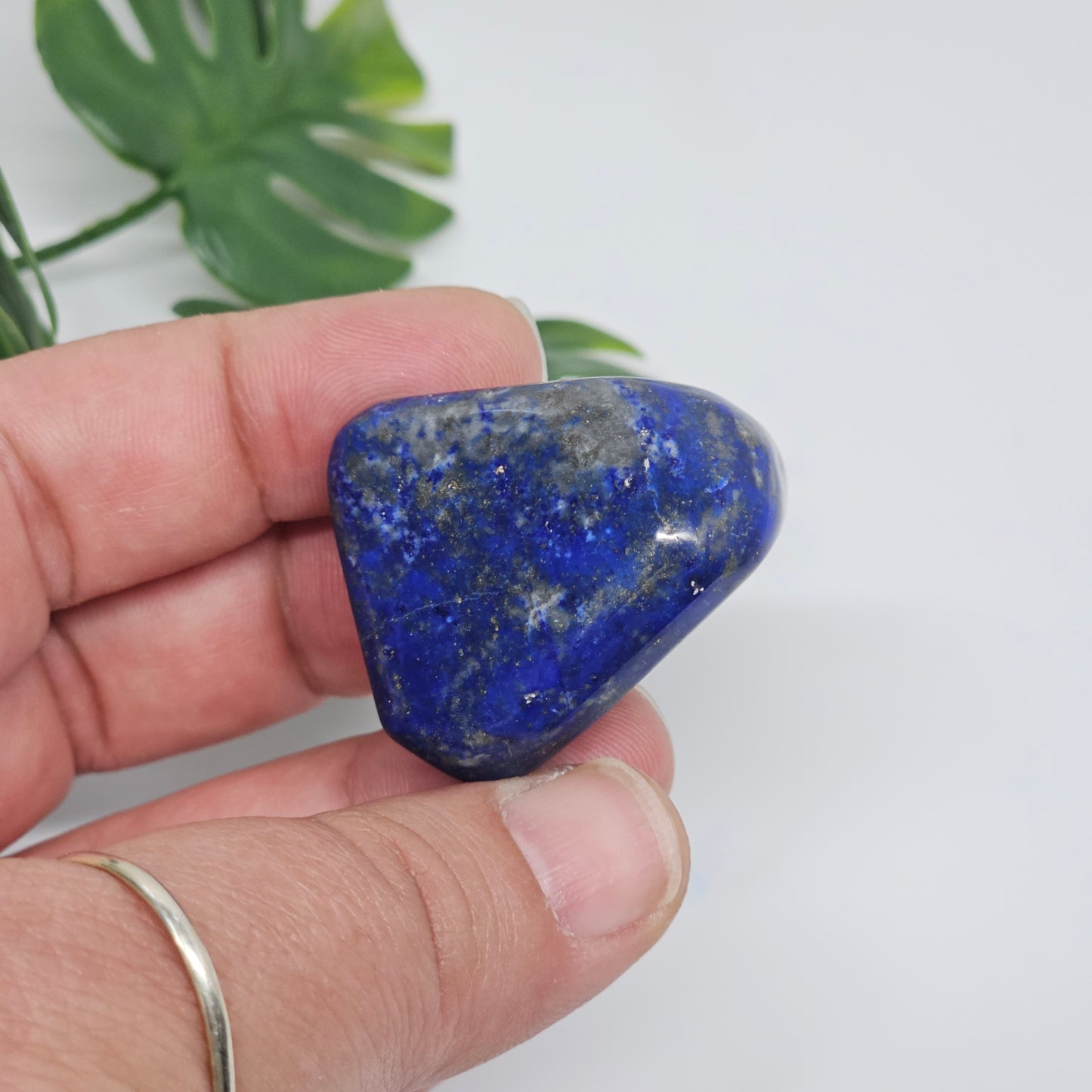 AA Grade Lapis Lazuli | Large Polished Tumble Stone | Option C