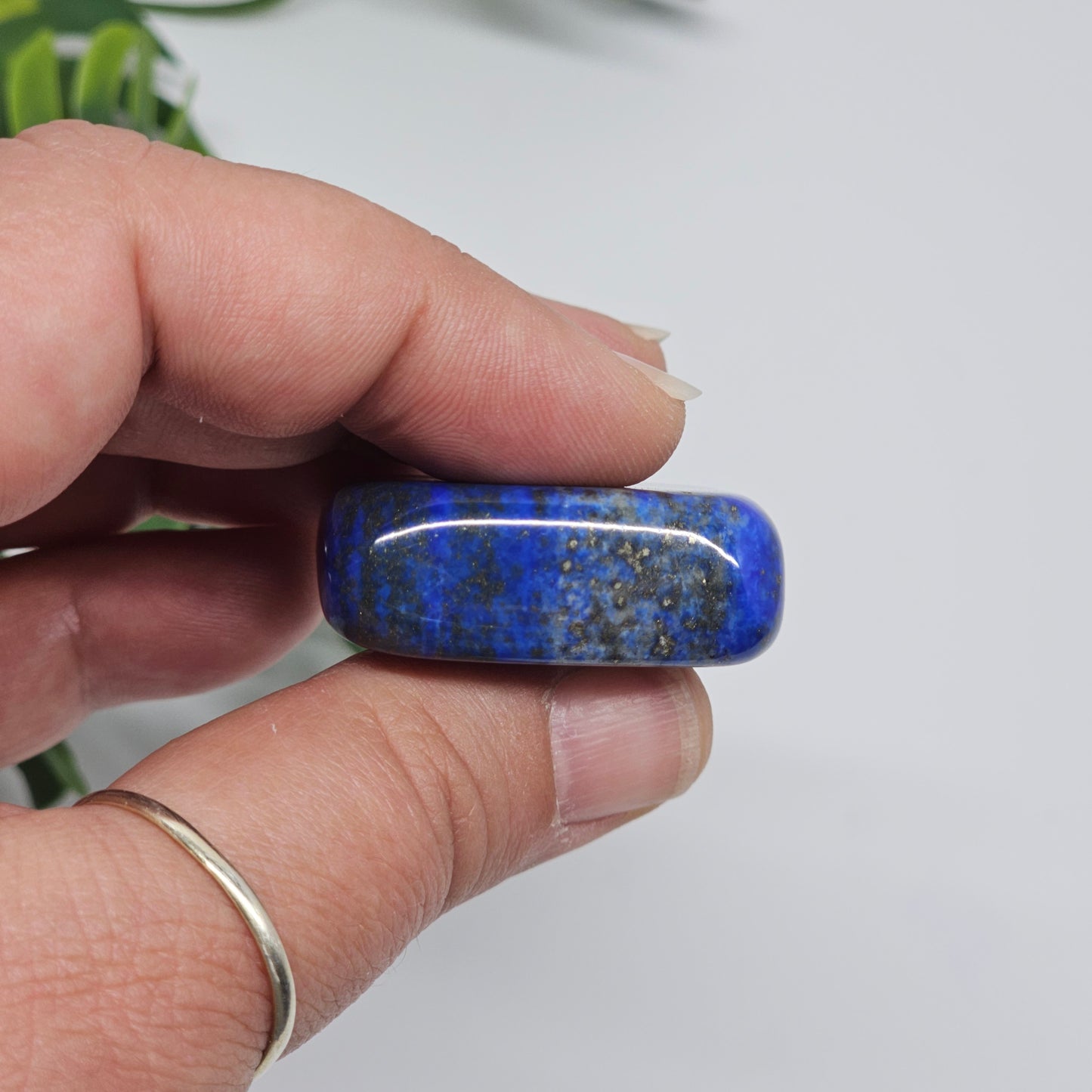 AA Grade Lapis Lazuli | Large Polished Tumble Stone | Option D