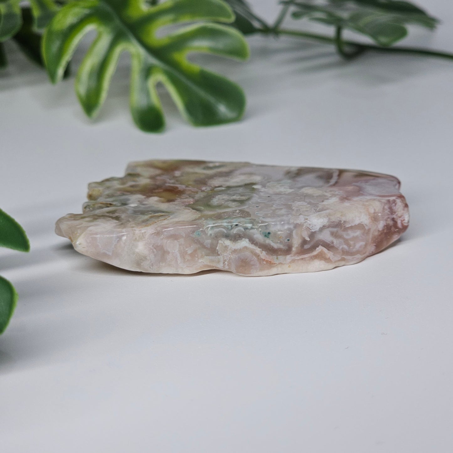 Flower Agate Polished Slab | A