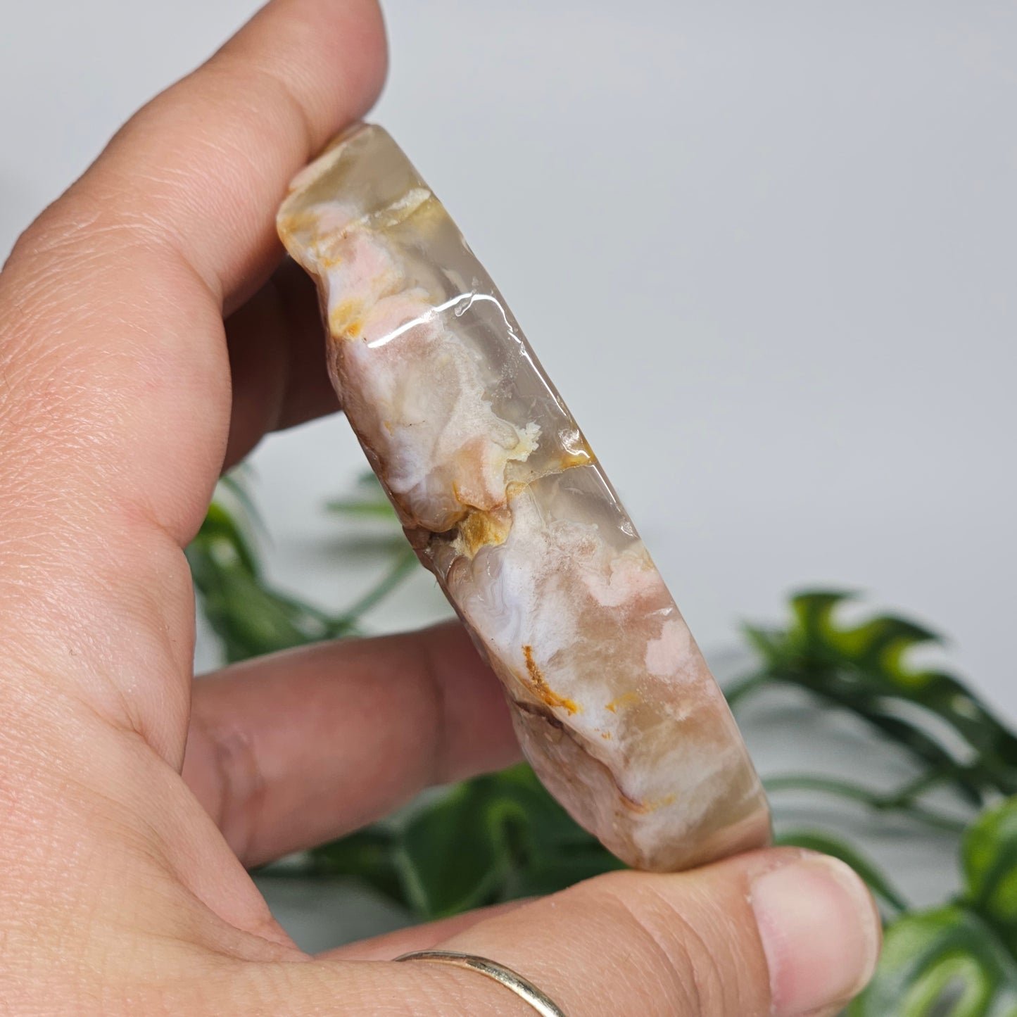 Flower Agate Polished Slab | B