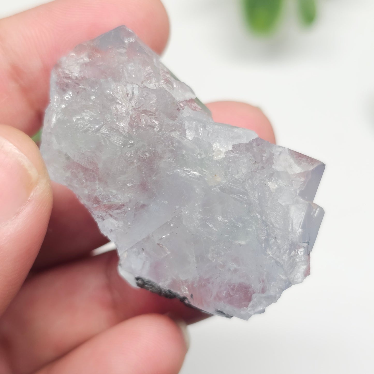 Seafoam Green Cubic Fluorite Cluster | Twin Large Cubes Specimen | Hunan, China