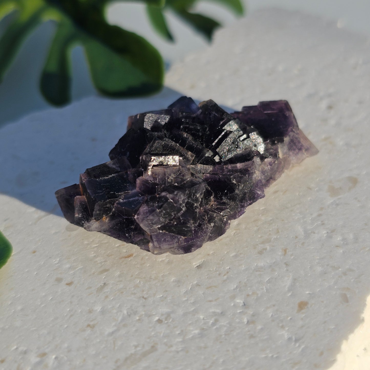 Raw Purple Fluorite Cluster Specimen | Zhejiang, China