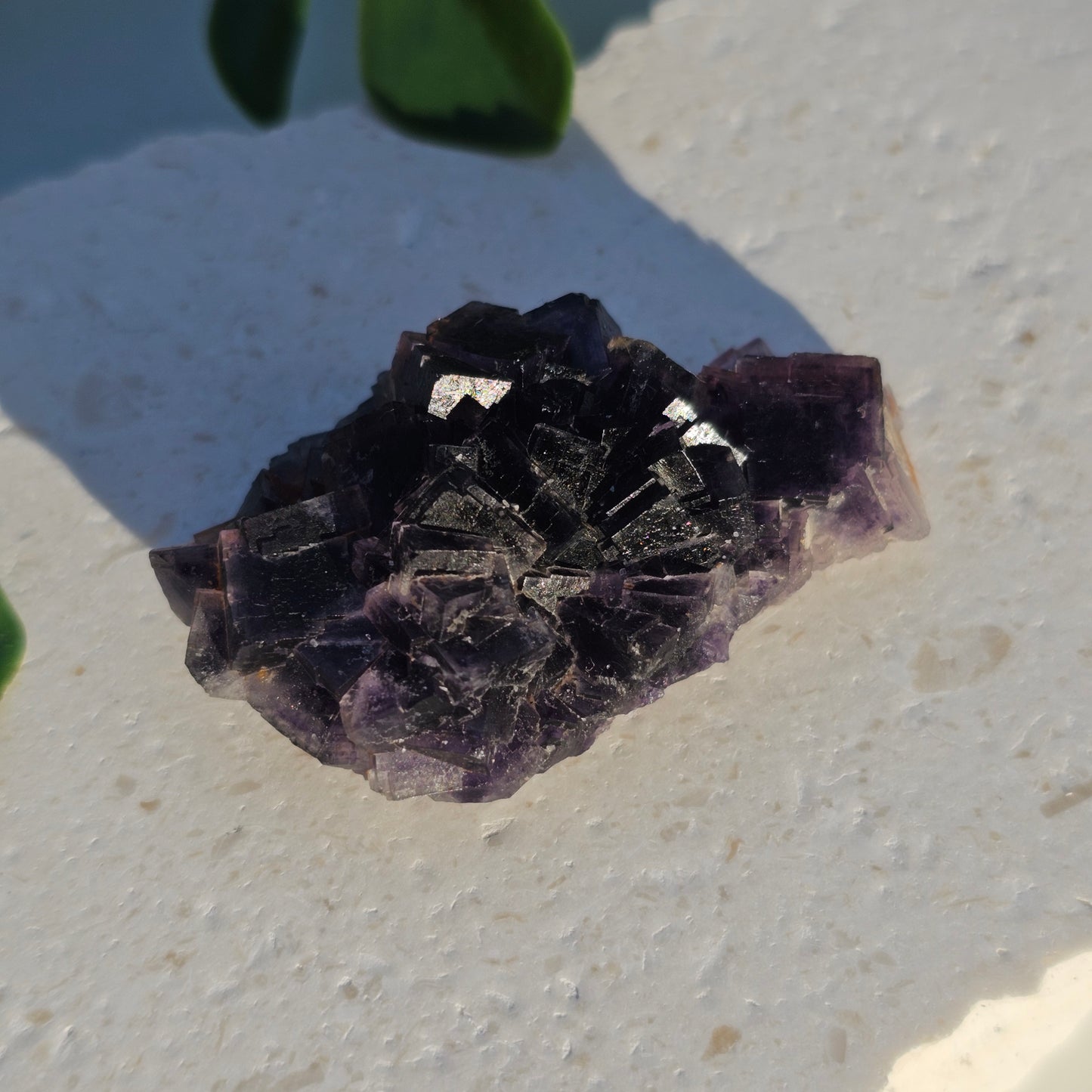 Raw Purple Fluorite Cluster Specimen | Zhejiang, China