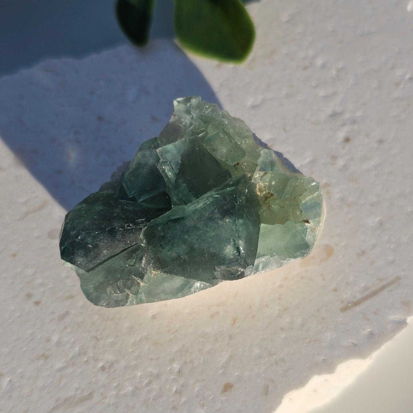Colour-Change Fluorite on Matrix | Specimen A | Green to Blue Daylight Fluorite | UV Reactive | Madagascar