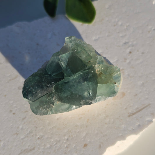 Colour-Change Fluorite on Matrix | Specimen A | Green to Blue Daylight Fluorite | UV Reactive | Madagascar