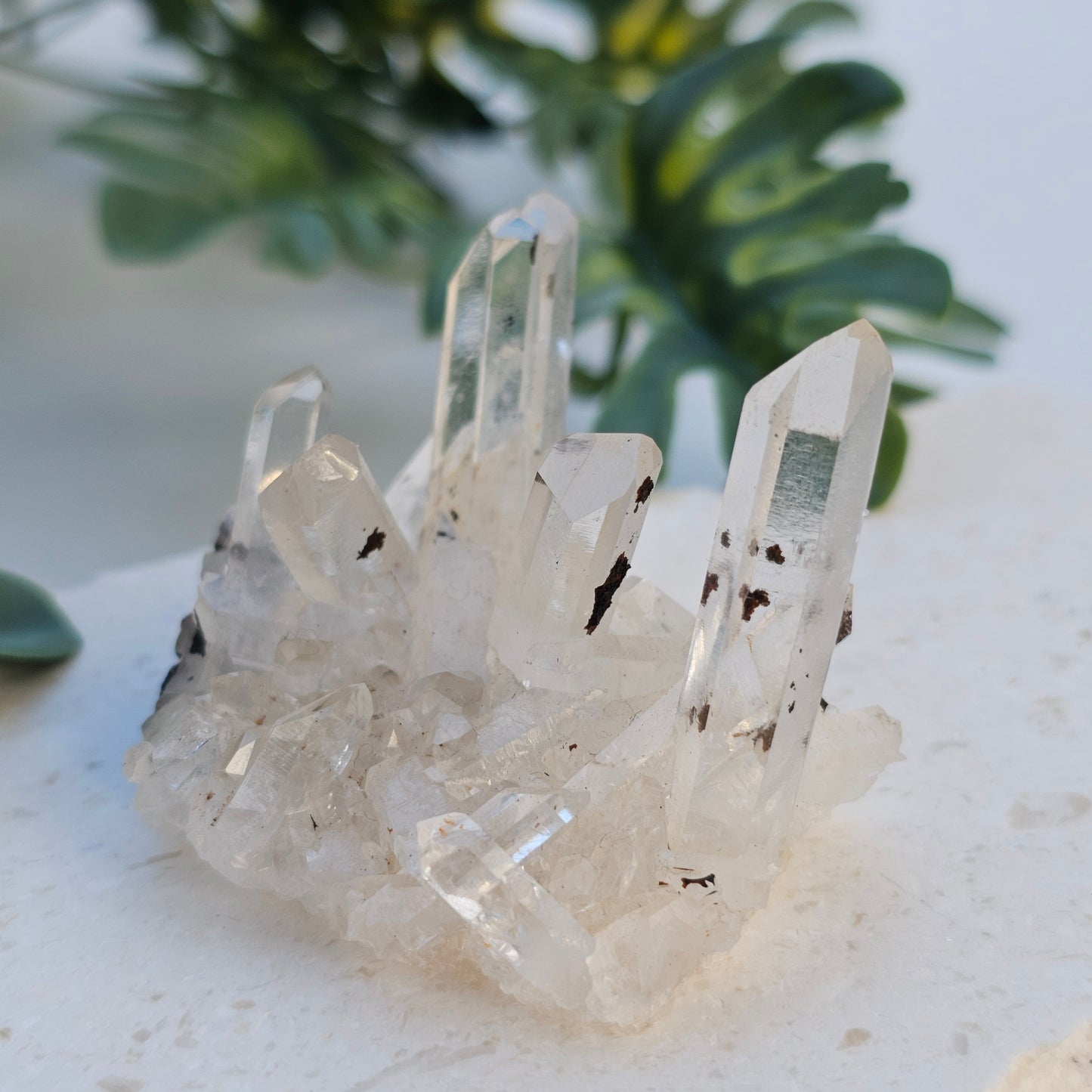 Quartz Cluster | Option A | Madagascar | Twin Crystal Formation