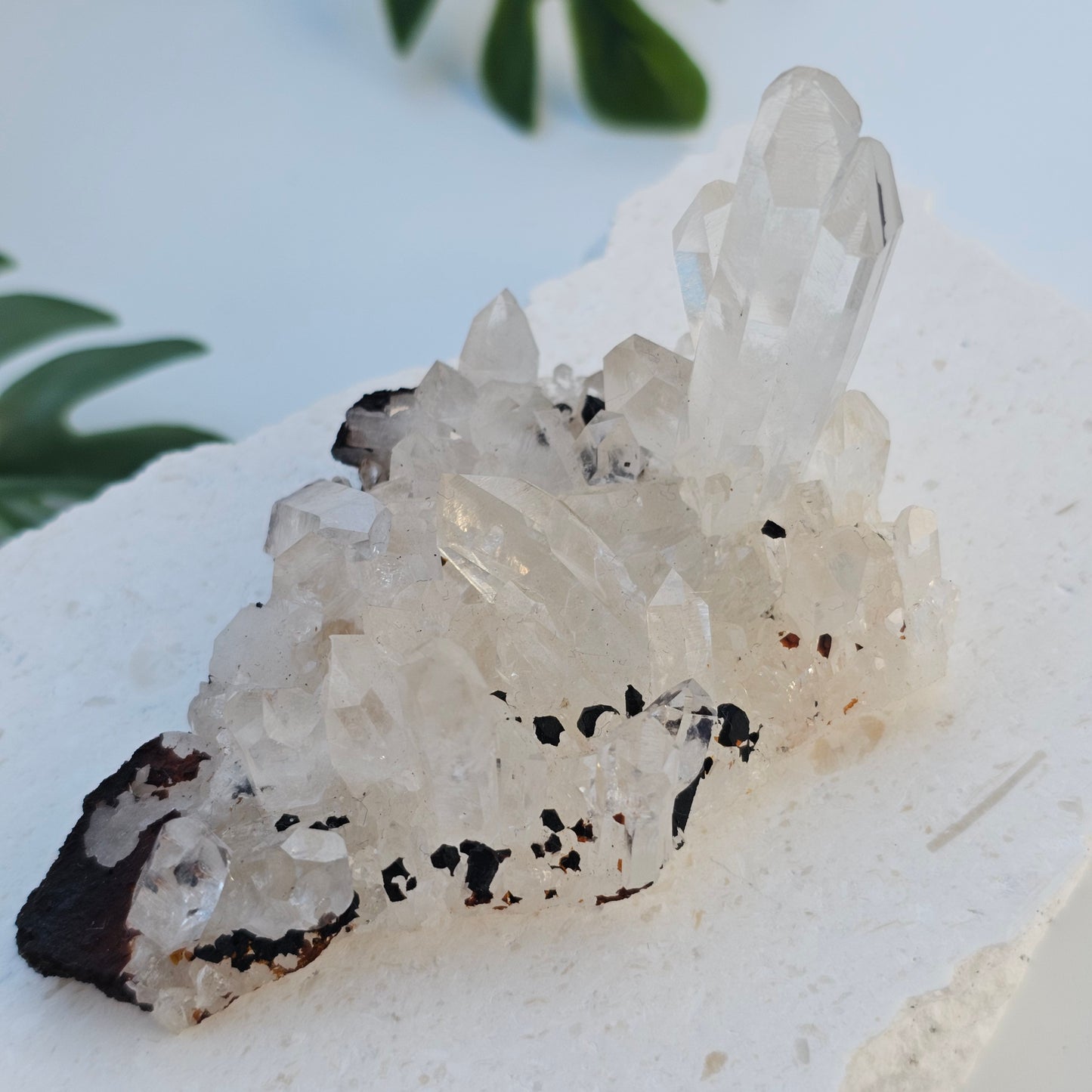 Quartz Cluster | Option B | Madagascar | Twin Crystal Formation