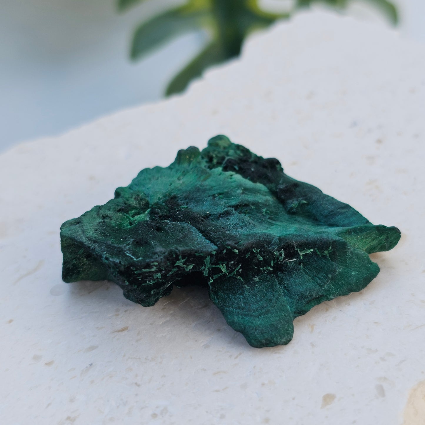 Raw Velvet Malachite | Specimen B | Guangdong, China
