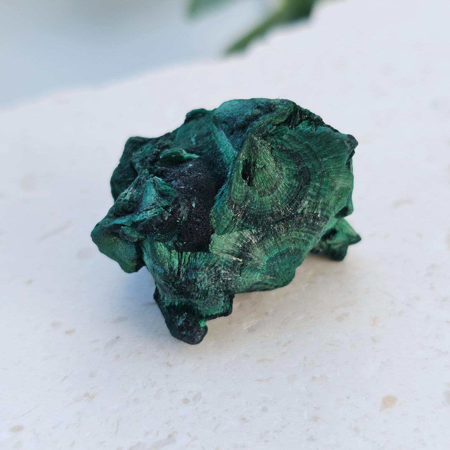 Raw Velvet Malachite | Specimen C | Guangdong, China
