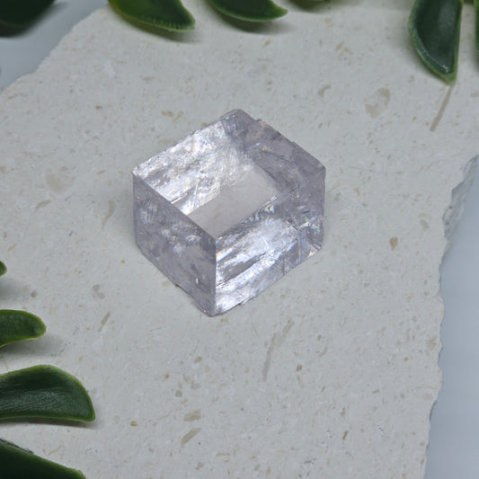 Lavender Optical Calcite | Madagascar Crystal Specimen | Option A