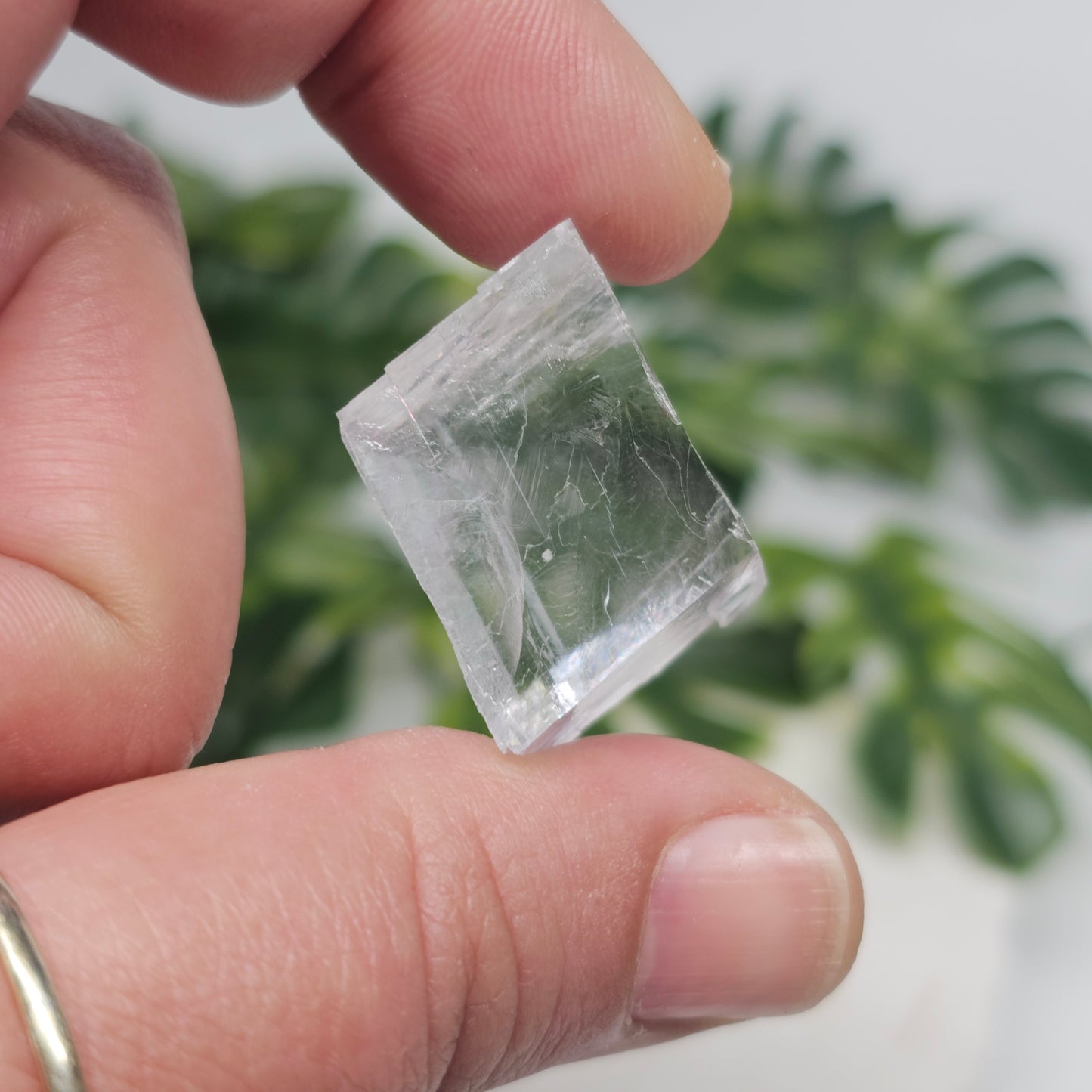 Lavender Optical Calcite | Madagascar Crystal Specimen | Option A
