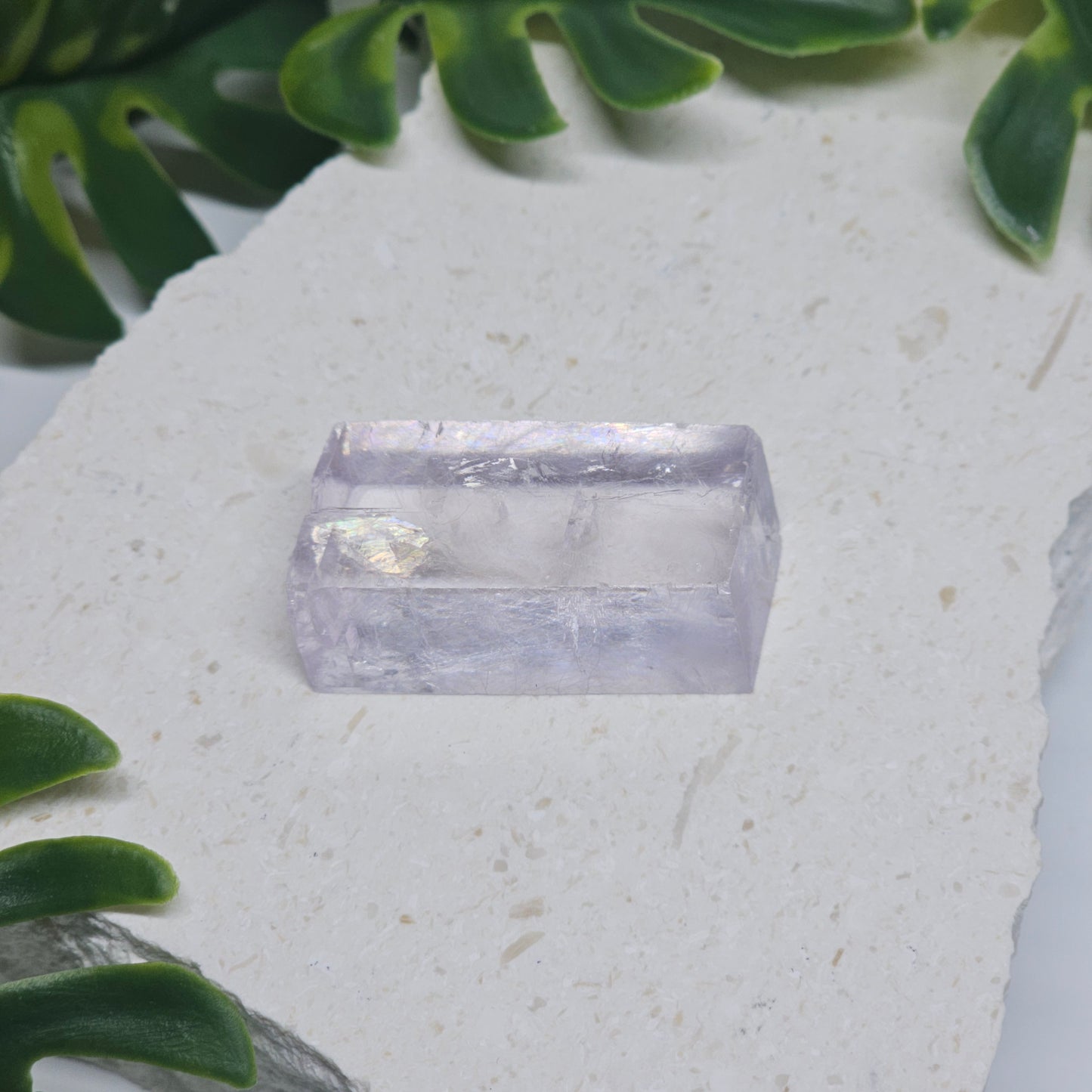 Lavender Optical Calcite | Madagascar Crystal Specimen | Option B