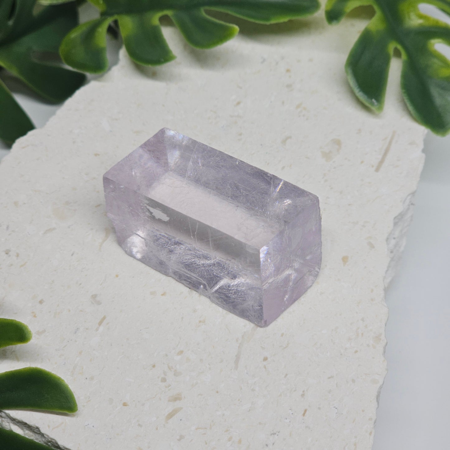 Lavender Optical Calcite | Madagascar Crystal Specimen | Option C