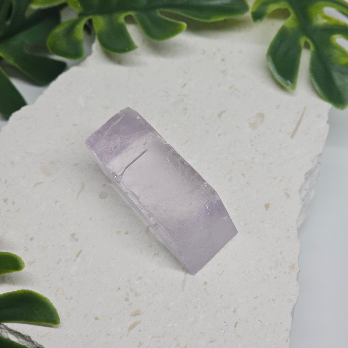 Lavender Optical Calcite | Madagascar Crystal Specimen | Option C