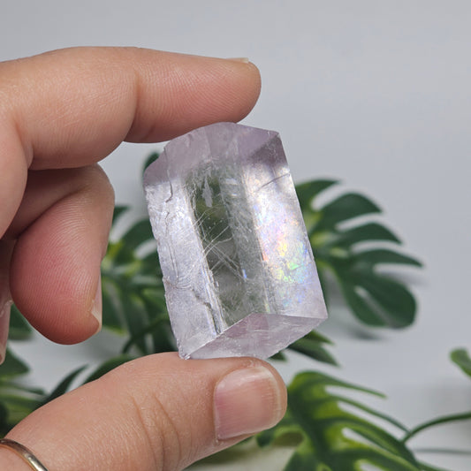 Lavender Optical Calcite | Madagascar Crystal Specimen | Option C