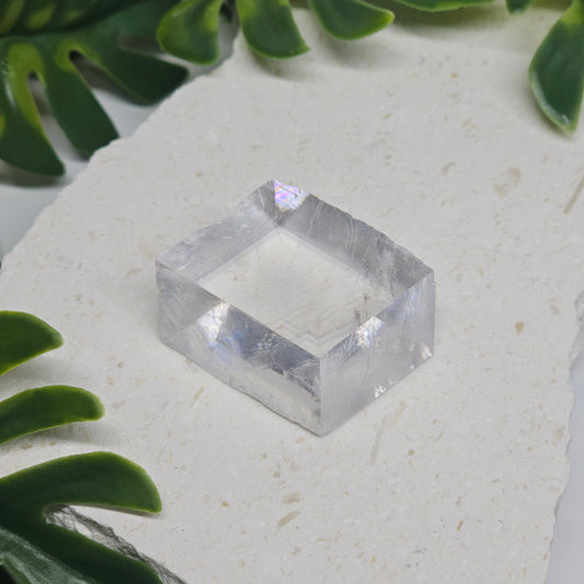 Lavender Optical Calcite | Madagascar Crystal Specimen | Option D