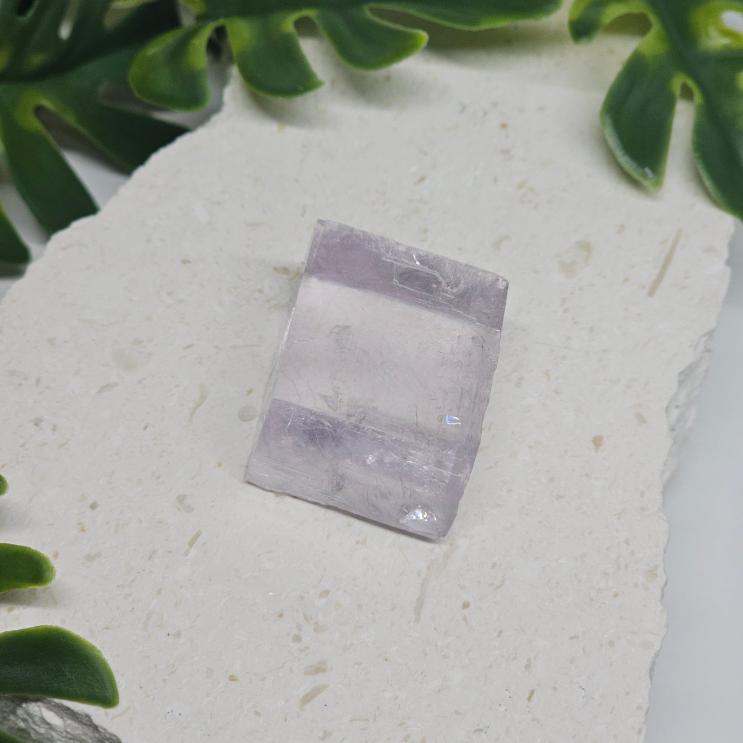 Lavender Optical Calcite | Madagascar Crystal Specimen | Option E