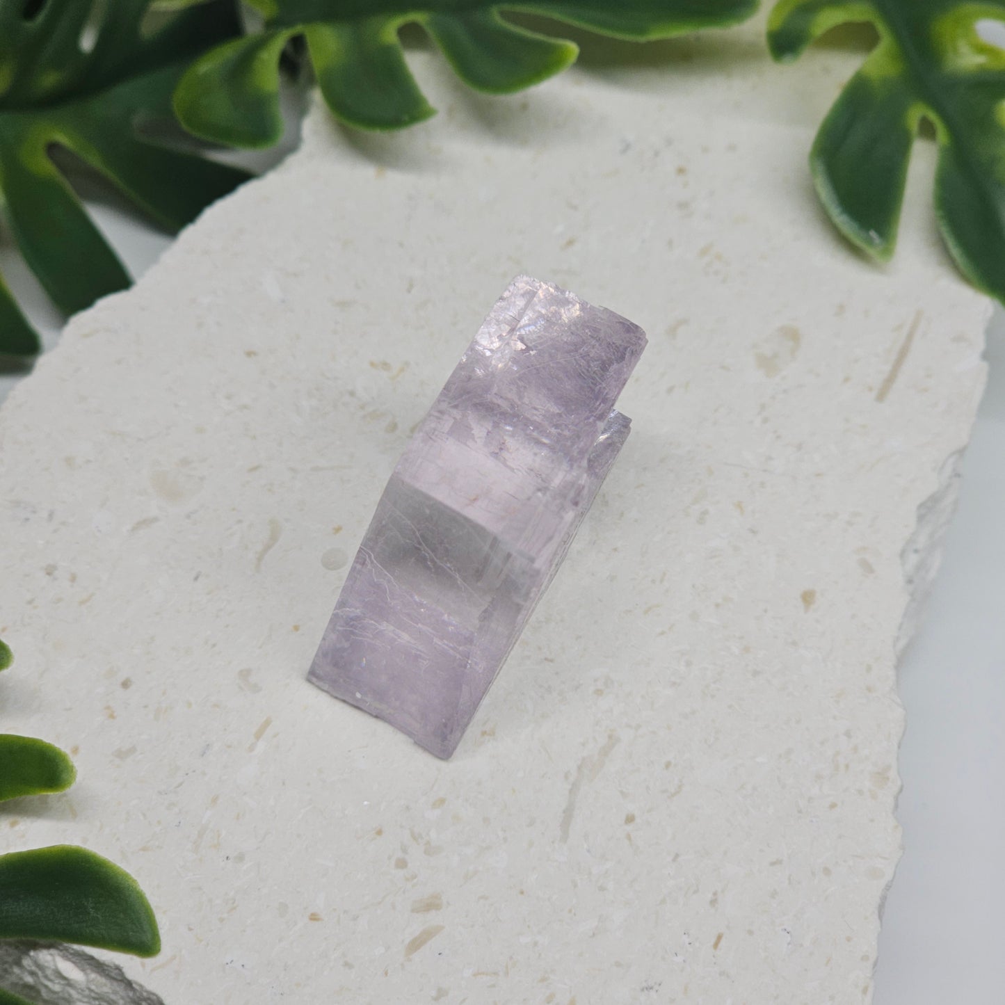 Lavender Optical Calcite | Madagascar Crystal Specimen | Option E