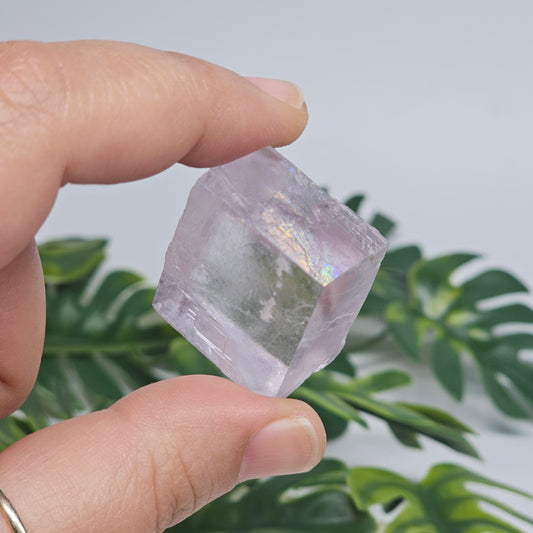 Lavender Optical Calcite | Madagascar Crystal Specimen | Option E