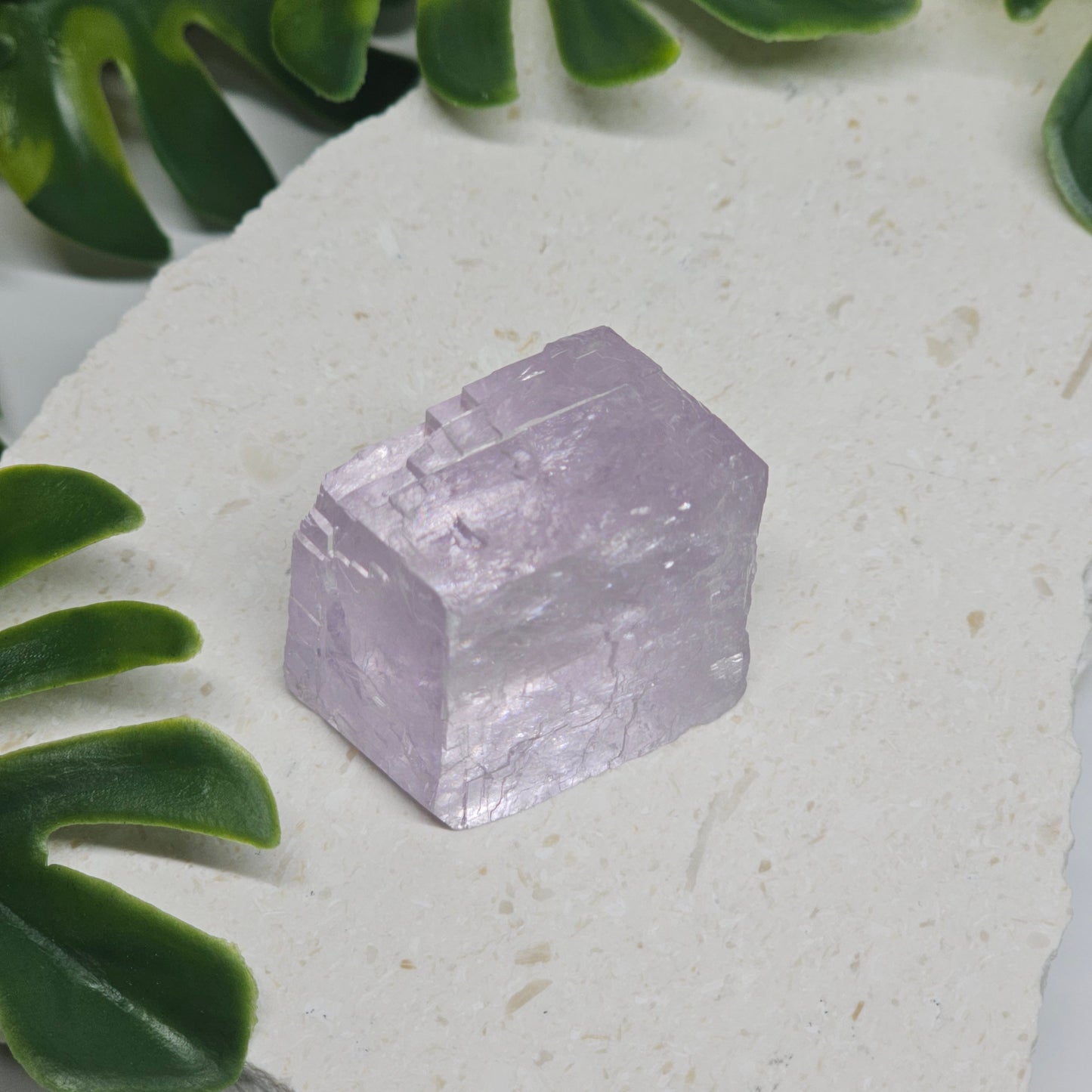Lavender Optical Calcite | Madagascar Crystal Specimen | Option F