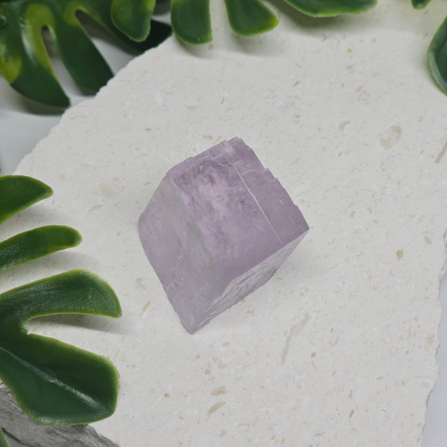 Lavender Optical Calcite | Madagascar Crystal Specimen | Option F