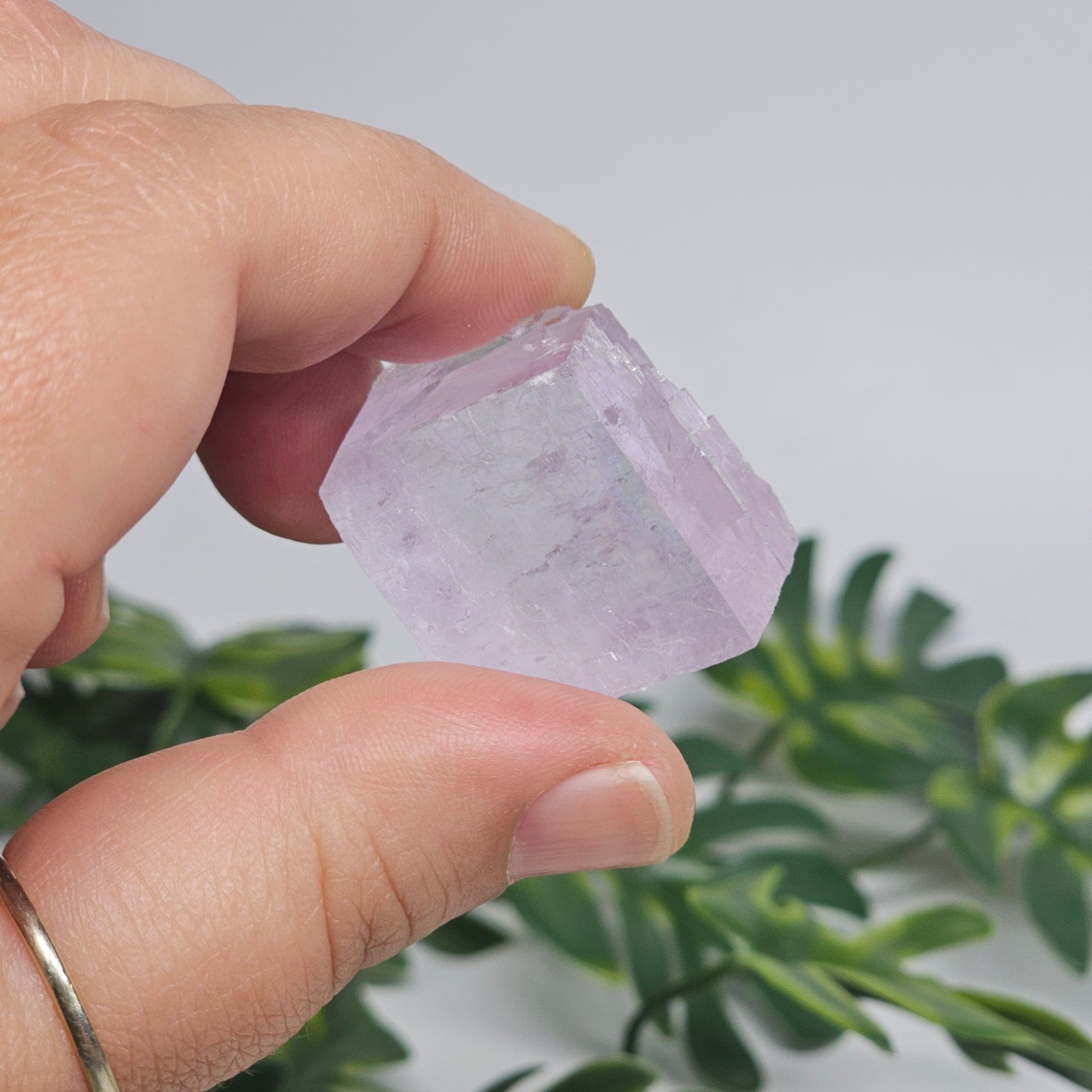 Lavender Optical Calcite | Madagascar Crystal Specimen | Option F
