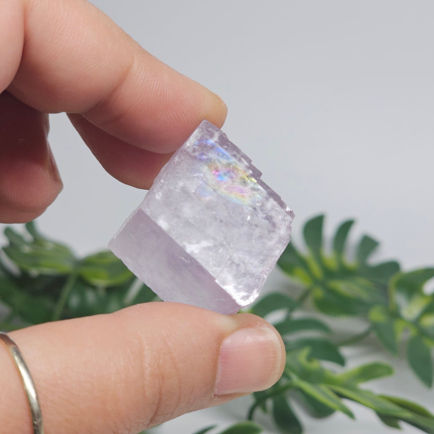 Lavender Optical Calcite | Madagascar Crystal Specimen | Option F