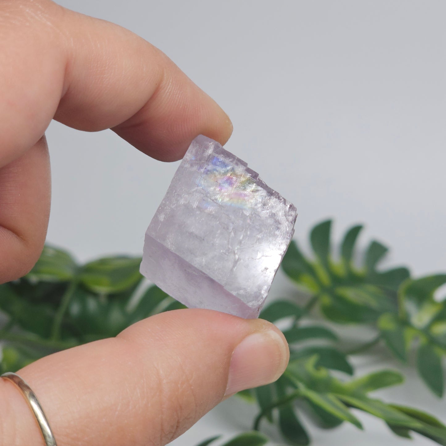 Lavender Optical Calcite | Madagascar Crystal Specimen | Option F