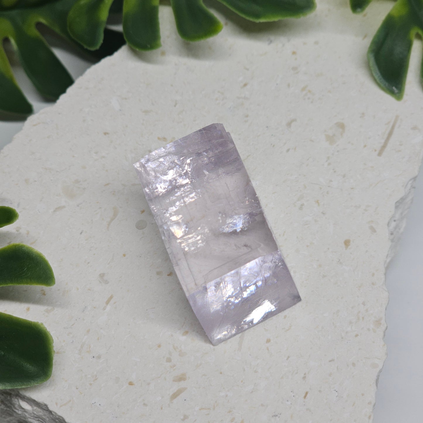 Lavender Optical Calcite | Madagascar Crystal Specimen | Option G
