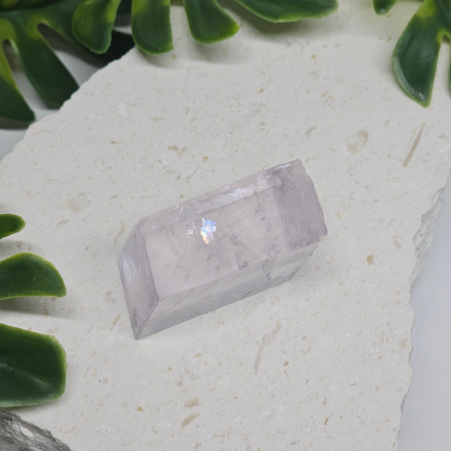Lavender Optical Calcite | Madagascar Crystal Specimen | Option G