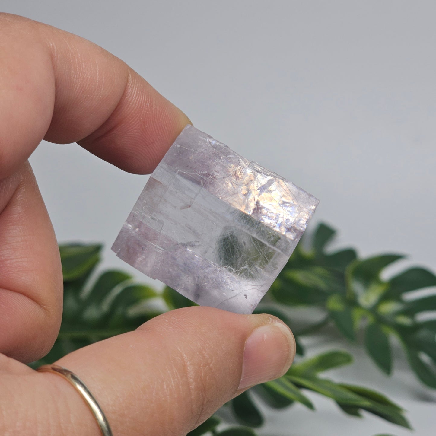 Lavender Optical Calcite | Madagascar Crystal Specimen | Option G