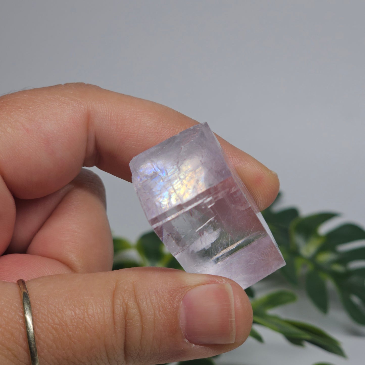Lavender Optical Calcite | Madagascar Crystal Specimen | Option G
