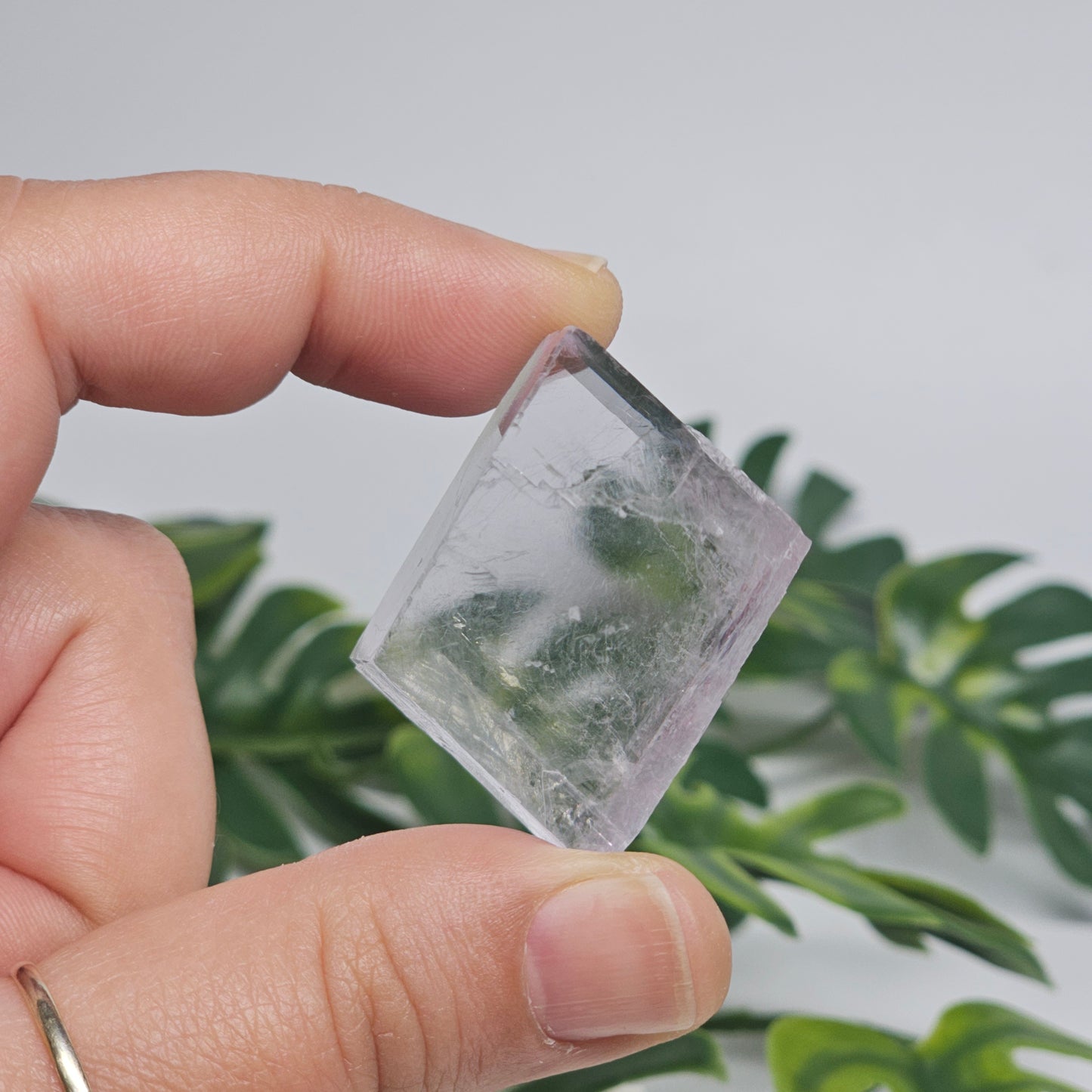 Lavender Optical Calcite | Madagascar Crystal Specimen | Option H