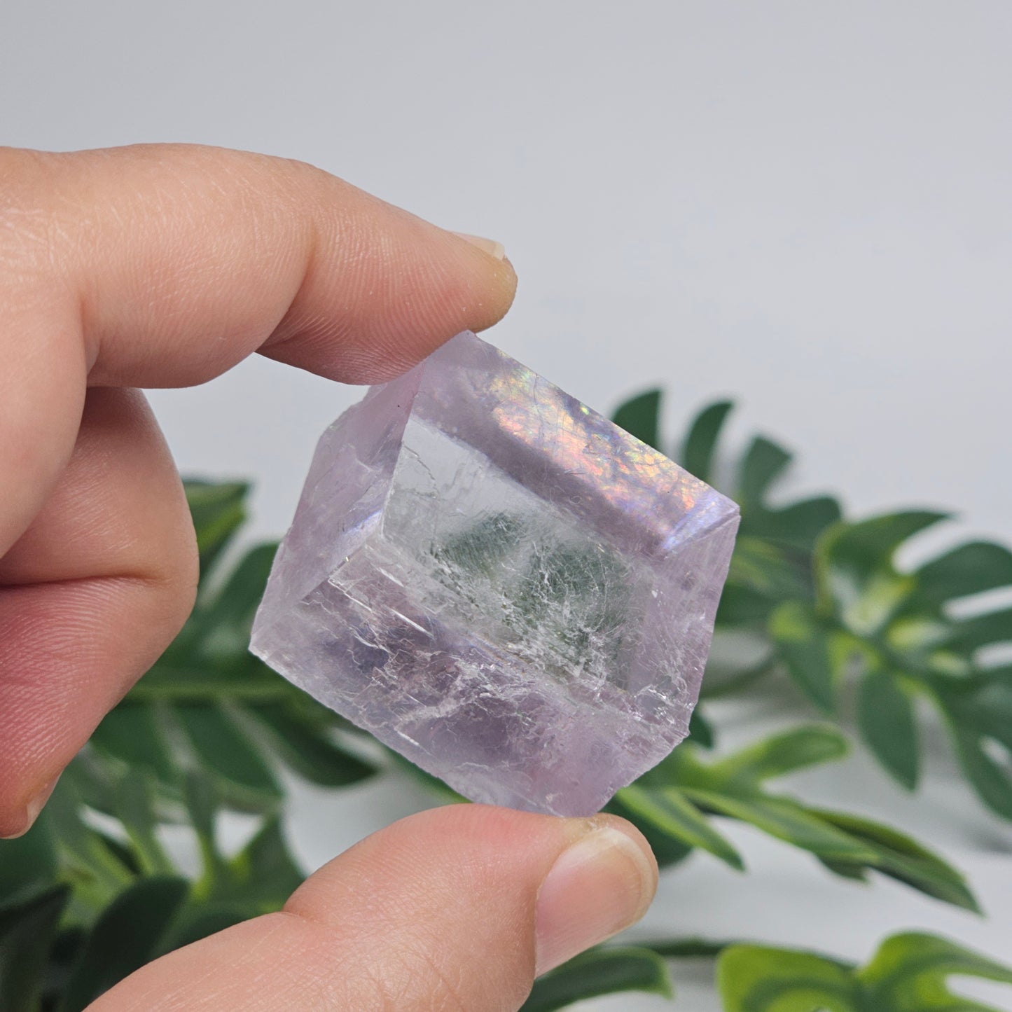 Lavender Optical Calcite | Madagascar Crystal Specimen | Option H