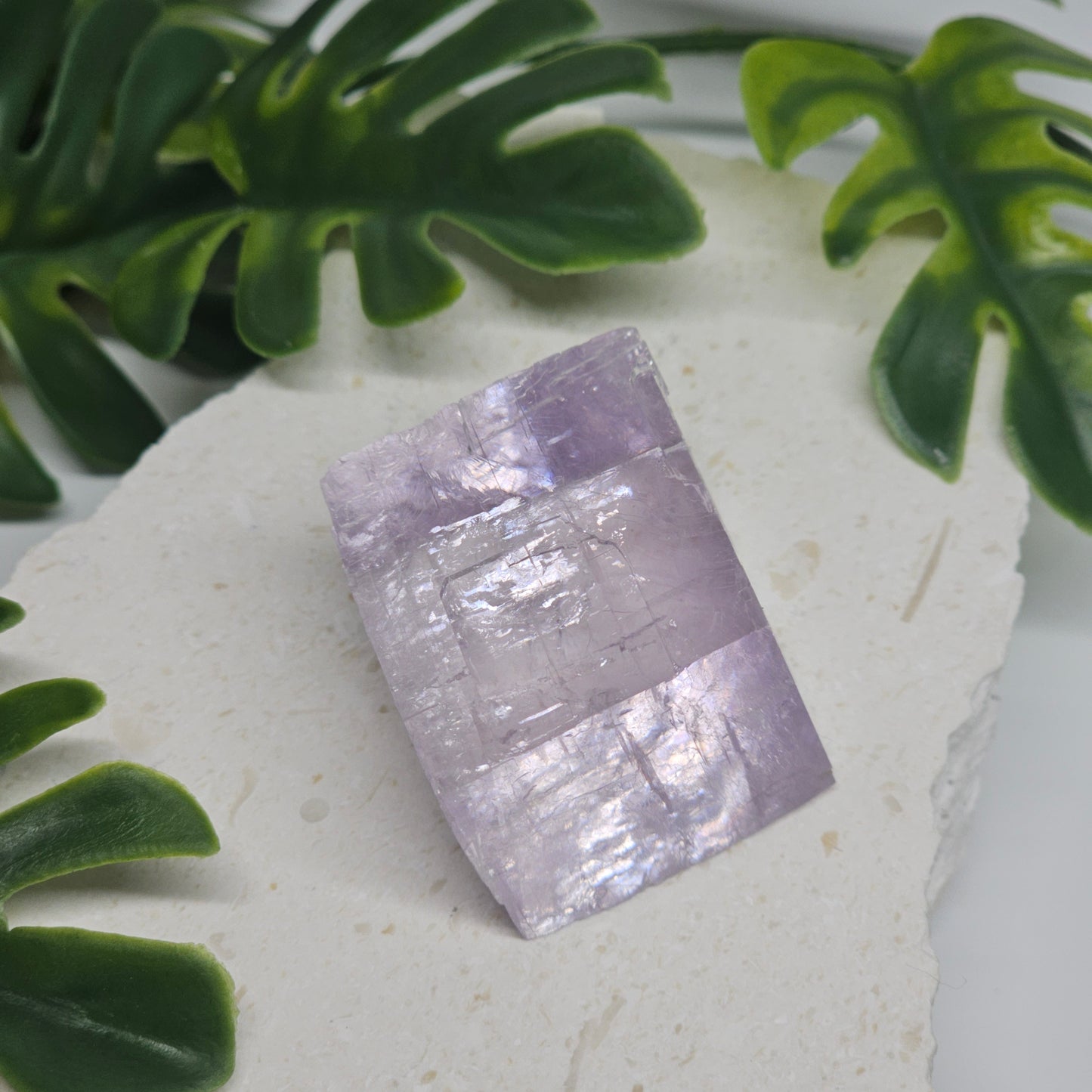Lavender Optical Calcite | Madagascar Crystal Specimen | Option G